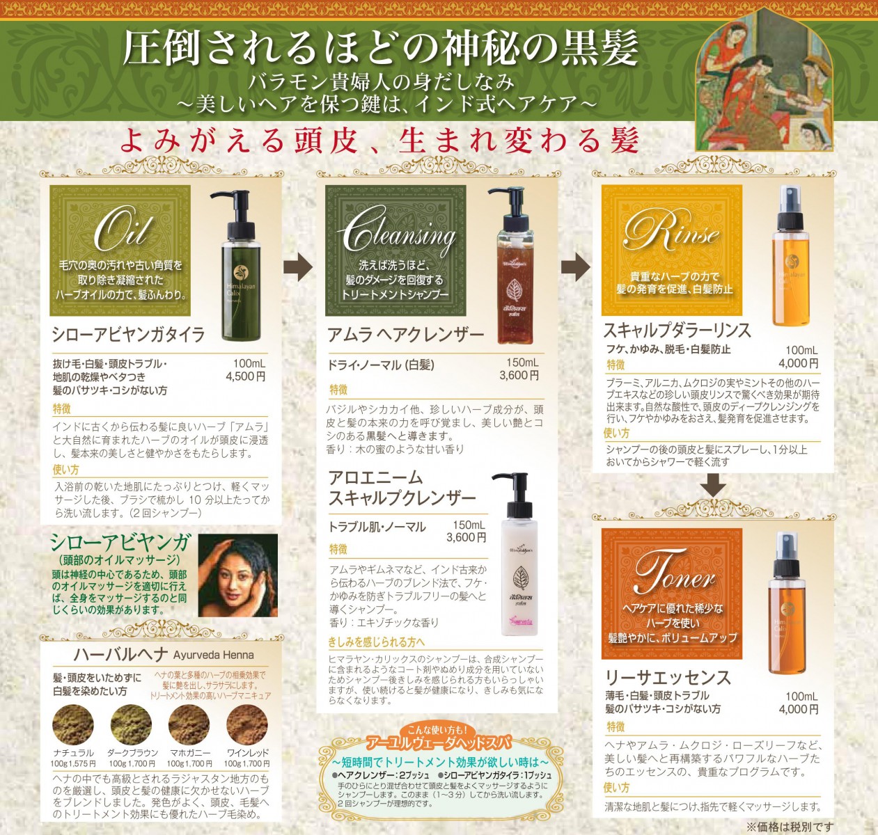 アムラヘアクレンザー(ノーマル用シャンプー・白髪防止) | アーユル 
